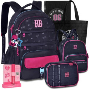 Kit Mochila RB Rebecca Bonbon Bolsinho + Brinde
