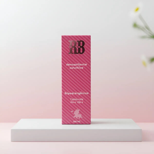 Demaquilante Nutritivo – Loção – Todo tipo de pele – Hipoalergênico 120ML Rebecca Bonbon RB12 - Imagem 4