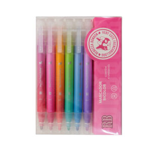 Marca Texto Illusions de Paris Mágico C/6 Cores Rebecca Bonbon RB1407